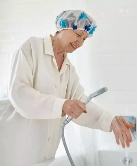 Asistente para la ducha picture